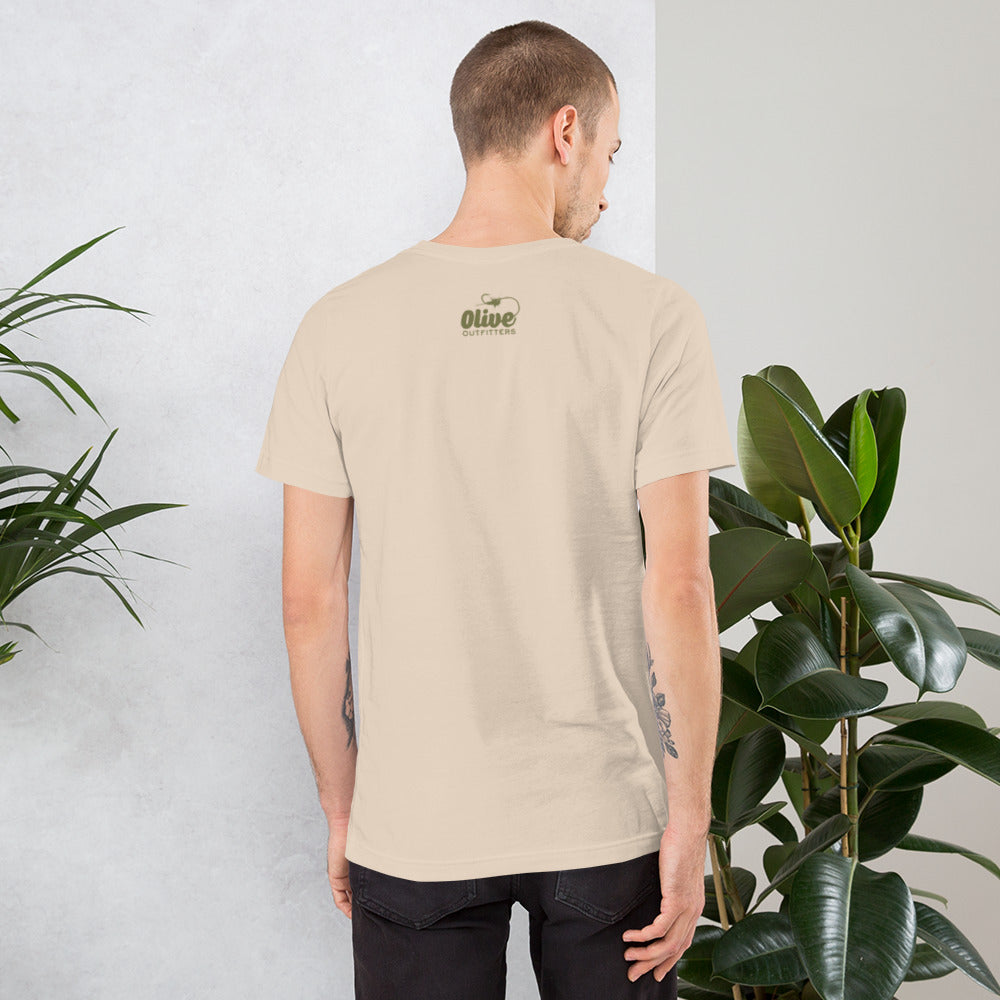 Unisex t-shirt - Make Fly Fishing Great Again - in Soft Cream